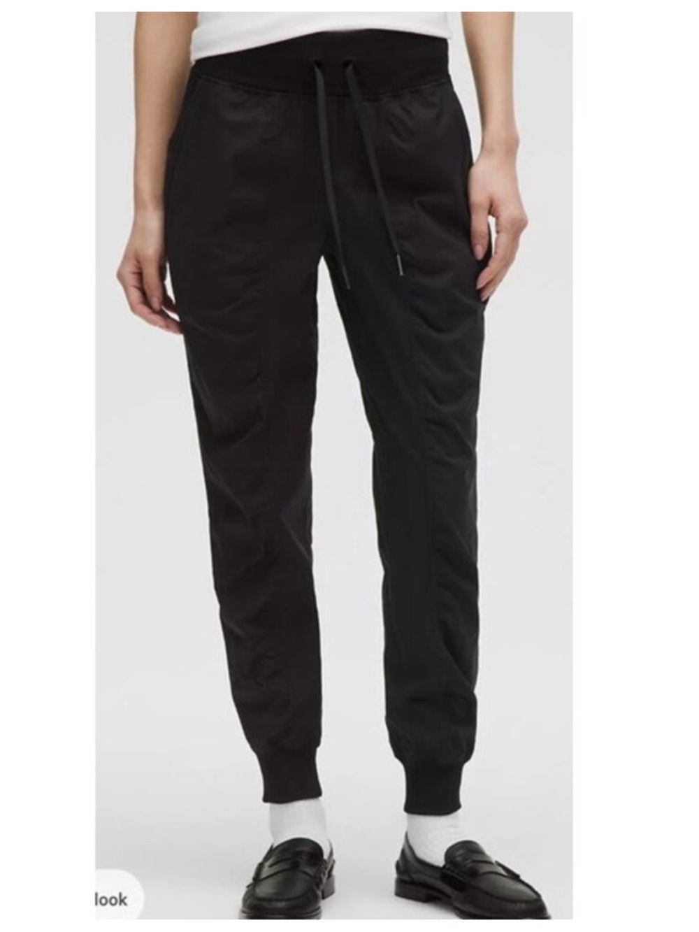 Womens Lululemon Black Dance Studio Mid-Rise Jogger Full Length Size 4